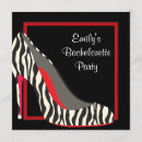 Zoek naar zebra bachelorette party uitnodigingen Trendy
