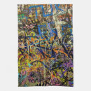 Zoek naar graffiti keuken handdoeken Stad