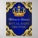 Zoek naar royal blue feest posters Baby shower welkomstborden