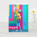 Zoek naar gekke vrienden briefkaarten Meisje