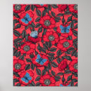 Zoek naar rode bloemen posters Wildbloemen