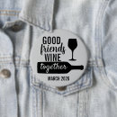 Zoek naar wijn buttons Drinken