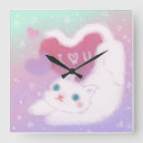 Zoek naar katten klokken Kawaii
