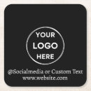 Zoek naar met logo onderzetters Modern