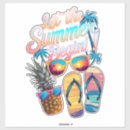 Zoek naar zomervakantie stickers Beach