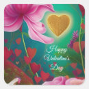 Zoek naar valentines vierkante stickers Roze
