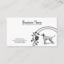 Zoek naar zwerver visitekaartjes Wandelen van honden