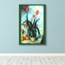 Zoek naar tulpen kunst Blauw