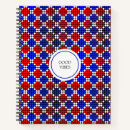 Zoek naar rood wit blauw notitieboeken Zwart