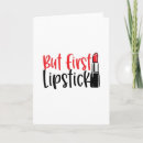 Zoek naar lippenstift kaarten Schattig
