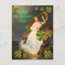 Zoek naar harp of erin briefkaarten St patricks dag