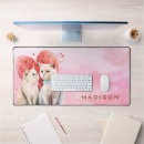 Zoek naar liefde katten muismatten Schattig