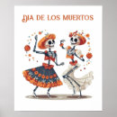 Zoek naar dansende skeletten posters Dia de los muertos