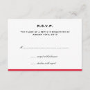 Zoek naar huwelijk antwoordkaarten Chic