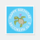 Zoek naar schildpadden servetten Schattig