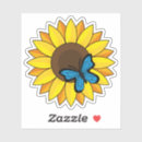 Zoek naar cartoon vlinder stickers Blauw