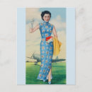 Zoek naar vintage portret briefkaarten Illustratie