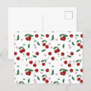 Zoek naar kersen briefkaarten Rood
