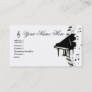 Zoek naar musician visitekaartjes Piano