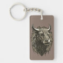 Zoek naar bull sleutelhangers Illustratie