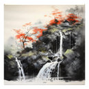 Zoek naar waterval kunst Rood