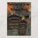 Zoek naar halloweenparty uitnodigingen Griezelig