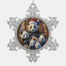 Zoek naar grappige panda ornamenten Dieren