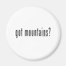 Zoek naar bergen magneten Bergbeklimmen