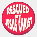 Zoek naar ik ben gered stickers Jesus