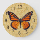 Zoek naar wood grain klokken Vlinder