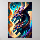 Zoek naar fantasie dieren posters Kleurrijk