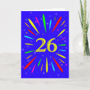 Zoek naar 26 verjaardagskaarten 26e verjaardagskaart