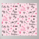 Zoek naar valentijnsdag posters Textuur