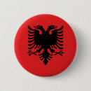 Zoek naar albanië buttons Vlag