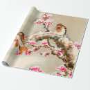 Zoek naar takken cadeaupapier Vogel