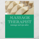 Zoek naar massage therapeut flyers Salon
