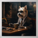 Zoek naar hond in kostuum posters Grappig