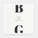 Zoek naar zwart witte servetten Minimalistisch