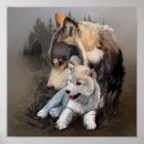 Zoek naar siberian husky kunst Wolf