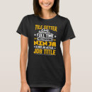 Zoek naar aannemer tshirts Baan