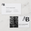 Zoek naar zwart witte fotografie visitekaartjes Baas