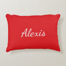 Zoek naar rood accent kussens Voor haar