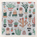 Zoek naar cactussen onderzetters Natuur
