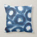 Zoek naar abstracte cirkels kussens Blauw