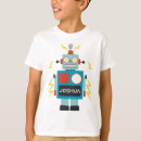 Zoek naar robot verjaardag tshirts Illustratie