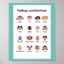 Zoek naar emoties posters Voor kinderen
