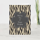 Zoek naar zebraprint kaarten Zwart