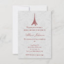 Zoek naar eiffel tower bridal shower uitnodigingen Elegant