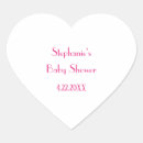 Zoek naar baby shower hart stickers Voor haar
