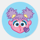 Zoek naar leuke kus stickers Sesamstraat